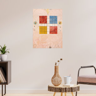 Tien Grootste, nr. 10, Oude Leeftijd Hilma af Kl Poster