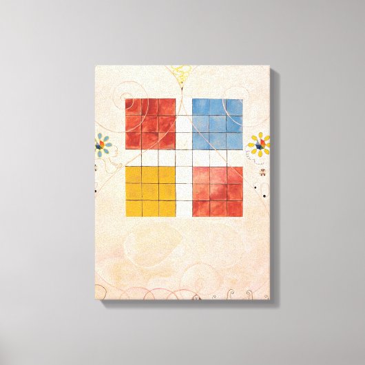 Tien grootste, nr. 10, ouderdom | Hilma af Klint | Canvas Afdruk (Voorkant)