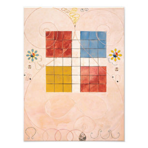 Tien grootste, nr. 10, ouderdom Hilma af Klint Foto Afdruk