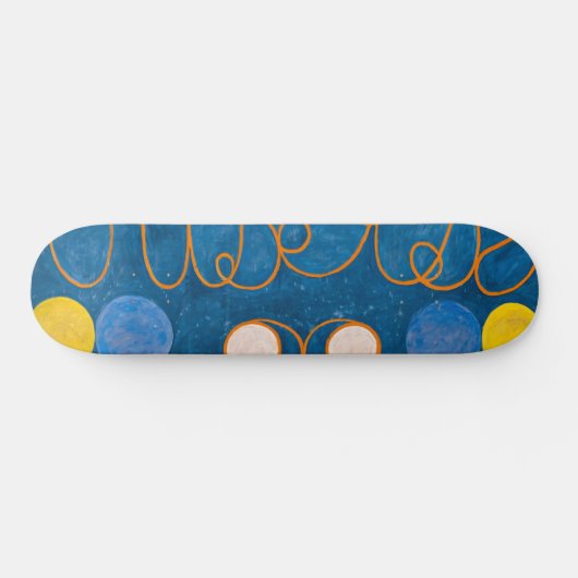 Tien grootste, nr. 1, Kindertijd | Hilma af Klint Skateboard (Horizontaal)