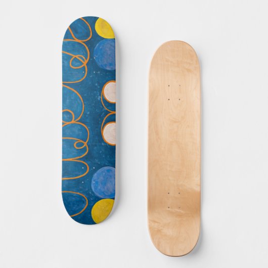 Tien grootste, nr. 1, Kindertijd | Hilma af Klint Skateboard (Voorkant)