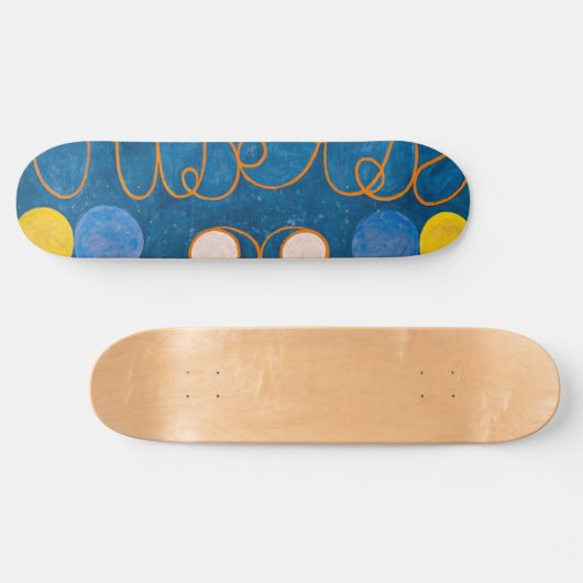 Tien grootste, nr. 1, Kindertijd | Hilma af Klint  Skateboard (Horizontaal)
