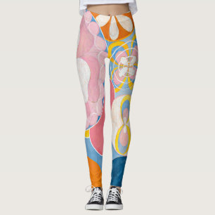 Tien grootste, nr. 2, kindertijd Hilma af Klint Leggings