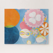 Tien grootste, nr. 2, kindertijd | Hilma af Klint Legpuzzel (Horizontaal)