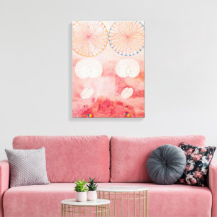 Tien grootste, nr. 9, ouderdom Hilma af Klint Canvas Afdruk
