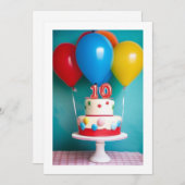 tien jaar feestdagenkaart (Voorkant / Achterkant)