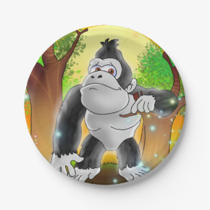 Tien kleine monsters: Gary de Gorilla Paper bord