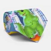 Tien kleine monsters: Larry the Lizard Stropdas (Opgerold)