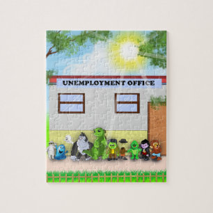 Tien kleine monsters: Volledige set puzzle Legpuzzel