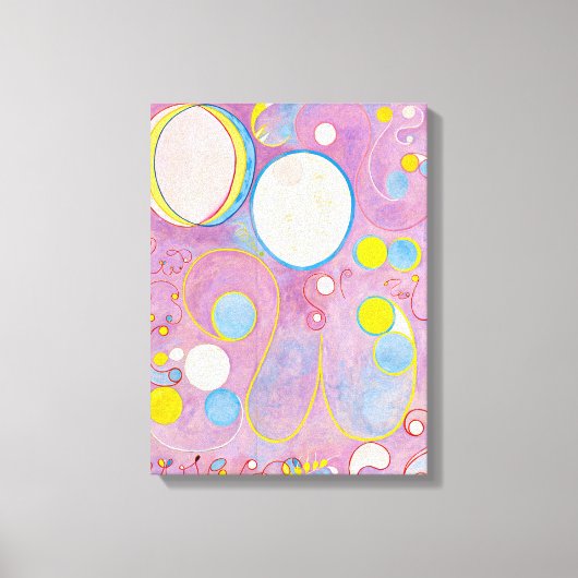 Tien Largest, nr. 8, volwassenheid | Hilma af Klin Canvas Afdruk (Voorkant)