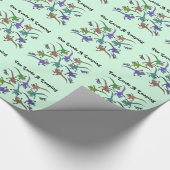 Tien Lords A Leaping Cadeaupapier (Hoek)