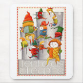 TIEN LORDS EEN LEAPENDE Mousepad Muismat (Voorkant)