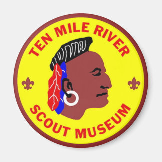 Tien Mile River Scout Museum Magnet Large Magneet