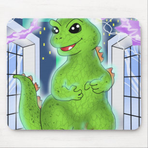 Tien Monstertjes: Larry de Lizard Muismat