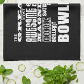 Tien Pin Bowling Bowlers Groest Bowler World ooit Theedoek (Gevouwen)