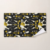 Tien Pin Bowling Home Decor Bad Handdoek (Handdoek)