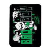 Tien Titans gaan! | "Bad Boy" Robin, Cyborg & BB Magneet (Verticaal)