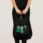 Tien Titans gaan! | "Bad Boy" Robin, Cyborg & BB Tote Bag (Voorkant (product))