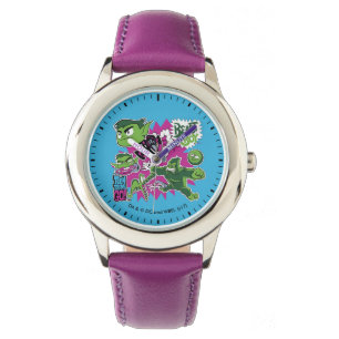Tien Titans gaan!   Beast Boy Shapeshifts Horloge