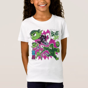 Tien Titans gaan! Beast Boy Shapeshifts T-shirt