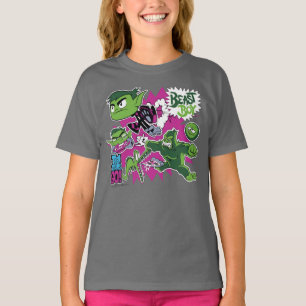 Tien Titans gaan! Beast Boy Shapeshifts T-shirt