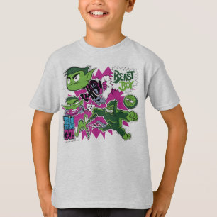 Tien Titans gaan!   Beast Boy Shapeshifts T-shirt
