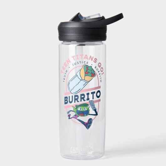 Tien Titans gaan! Beast Boy "Truth Justice Burrito Waterfles (Links)