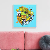 Tien Titans gaan! | Beast Boy Waffles Canvas Afdruk (Insitu (Woonkamer))