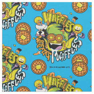 Tien Titans gaan! Beast Boy Waffles Stof