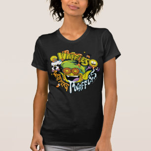 Tien Titans gaan! Beast Boy Waffles T-shirt