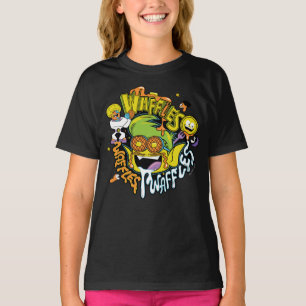 Tien Titans gaan!   Beast Boy Waffles T-shirt