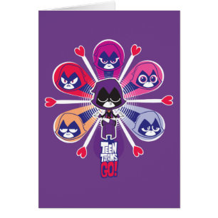 Tien Titans gaan!   Emoticlones van Raven