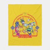 Tien Titans gaan! Ga naar Fleece Deken (Voorkant)