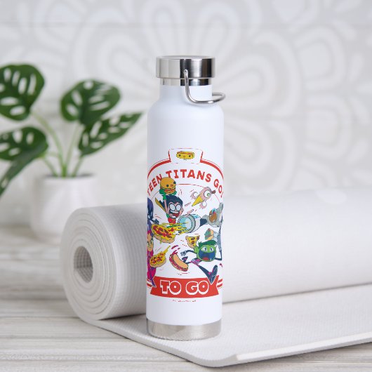 Tien Titans gaan! Ga naar Waterfles (Yoga)