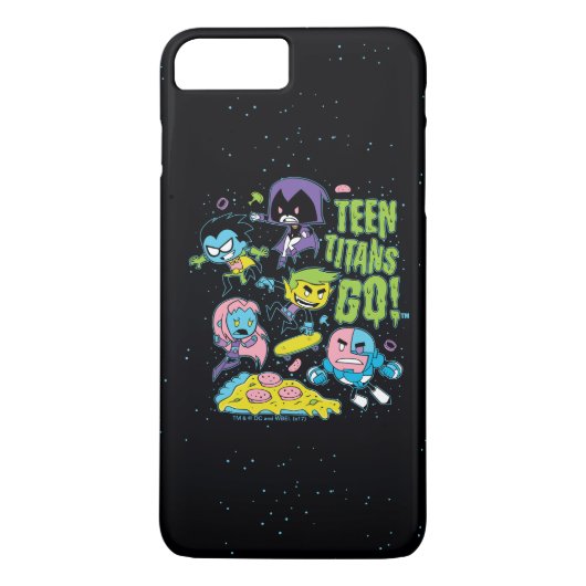 Tien Titans gaan! | Gnarly 90's Pizza Graphic Case-Mate iPhone Case (Achterkant)
