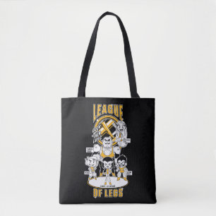 Tien Titans gaan!   Lega Legs Tote Bag