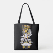 Tien Titans gaan! | Lega Legs Tote Bag (Achterkant)