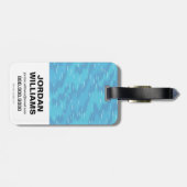 Tien Titans gaan! | Logo Bagagelabel (Achterkant horizontaal)