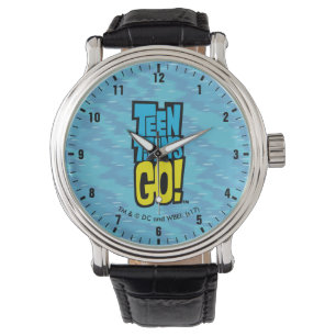 Tien Titans gaan! LOGO Horloge