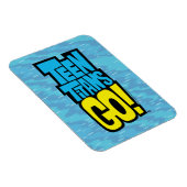 Tien Titans gaan! | LOGO Magneet (Rechterzijde)