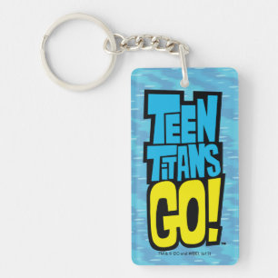 Tien Titans gaan!   Logo Sleutelhanger