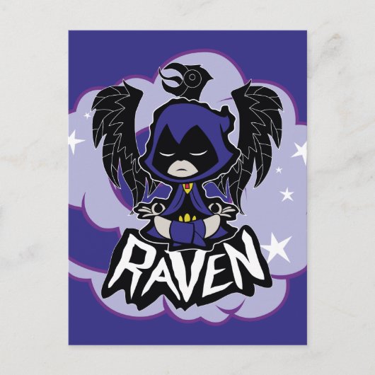 Tien Titans gaan! | Raven Attack Briefkaart (Voorkant)