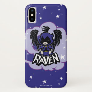 Tien Titans gaan!   Raven Attack iPhone X Hoesje