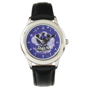 Tien Titans gaan!   Raven Attack Horloge