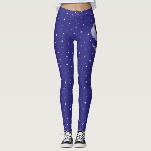 Tien Titans gaan! | Raven Attack Leggings (Voorkant)