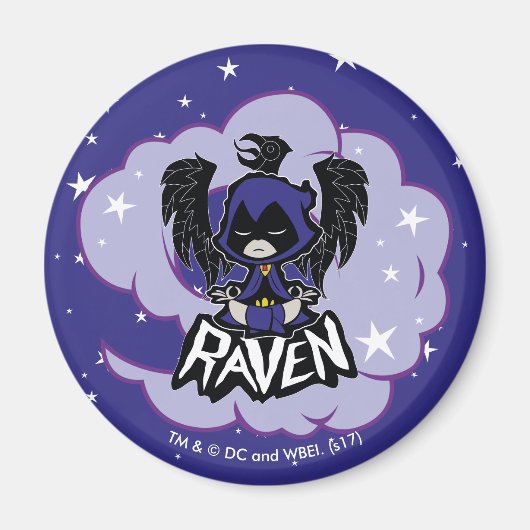 Tien Titans gaan! | Raven Attack Magneet (Voorkant)