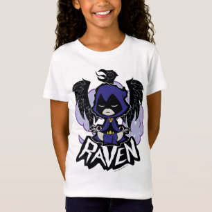 Tien Titans gaan! Raven Attack T-shirt