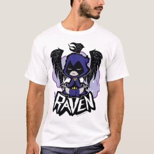 Tien Titans gaan! Raven Attack T-shirt