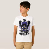 Tien Titans gaan! | Raven Attack T-shirt (Voorkant volledig)