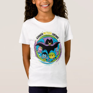 Tien Titans gaan! Raven "Azarath Metrion Zinthos T-shirt